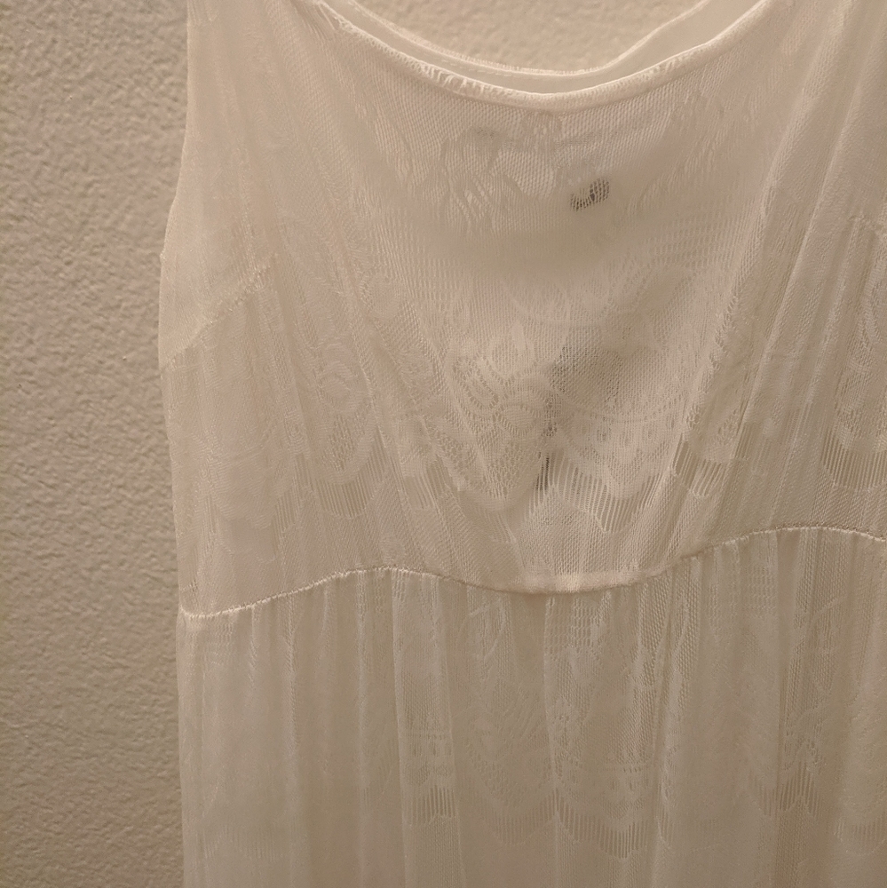 Long lace dress